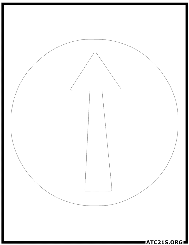 Speed Limit Traffic Sign Coloring Page | ATC21S