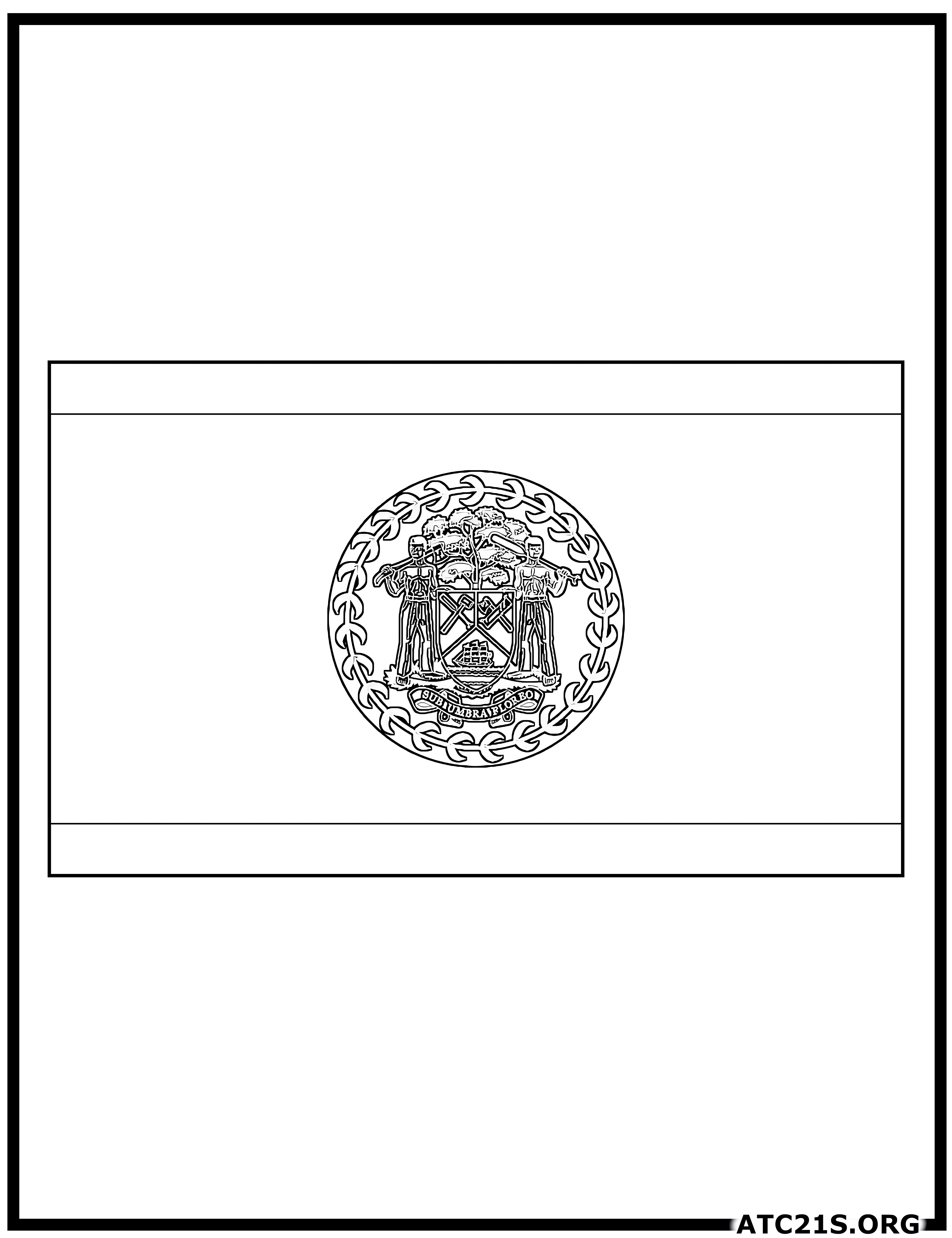 Belize_flag_coloring_page