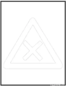 Crossroad-traffic-sign-coloring-page