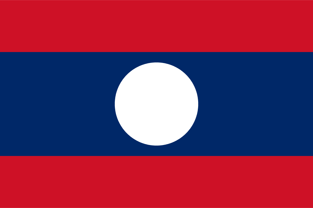 Laos (Lao People's Democratic Republic)_flag_colored