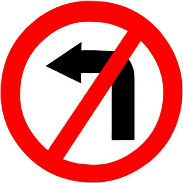 Left-turn-prohibited-traffic-sign-colored