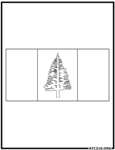 Norfolk Island_flag_coloring_page