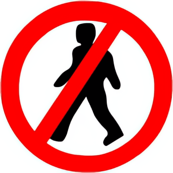 Pedestrians-prohibited-traffic-sign-colored