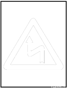 Right-reverse-bend-traffic-sign-coloring-page