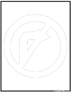 Right-turn-prohibited-traffic-sign-coloring-page