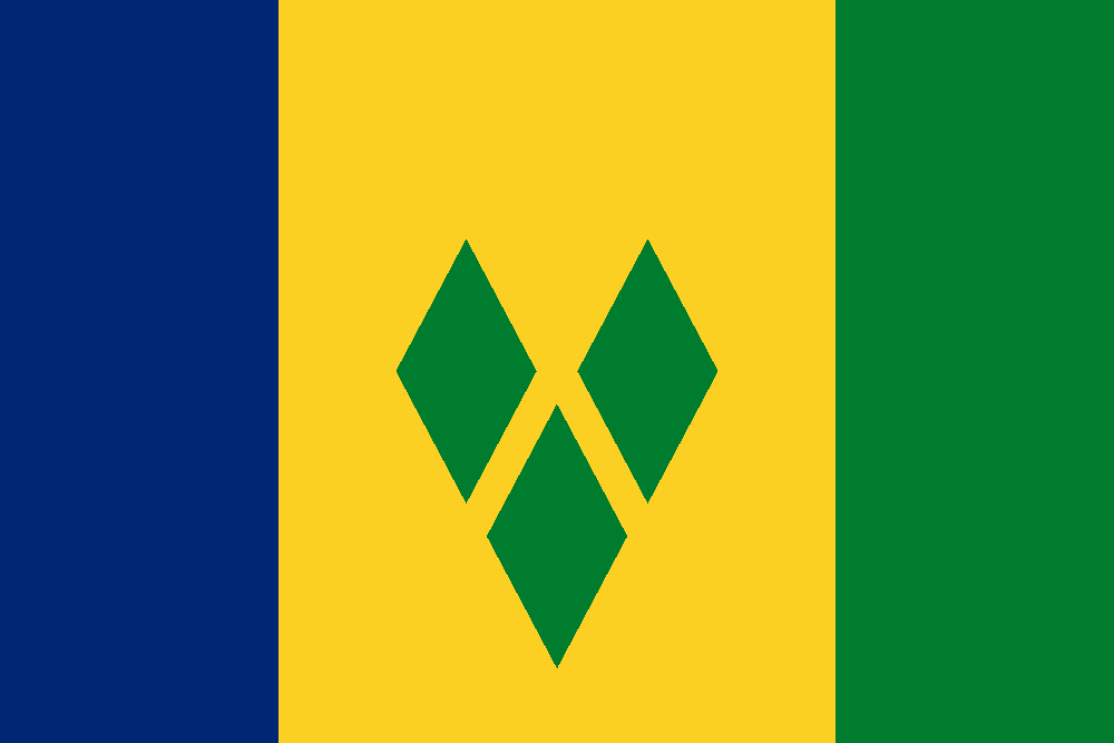 Saint Vincent and the Grenadines_flag_colored