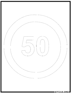 Speed-limit-traffic-sign-coloring-page