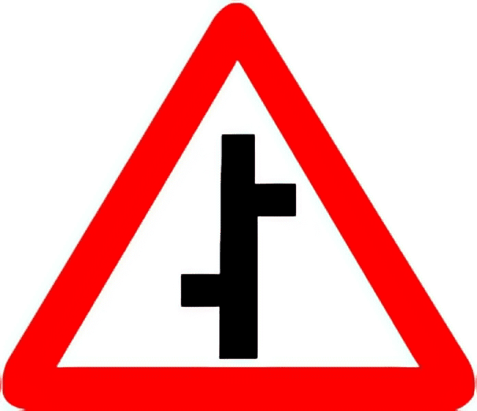Staggered-intersection-traffic-sign-colored