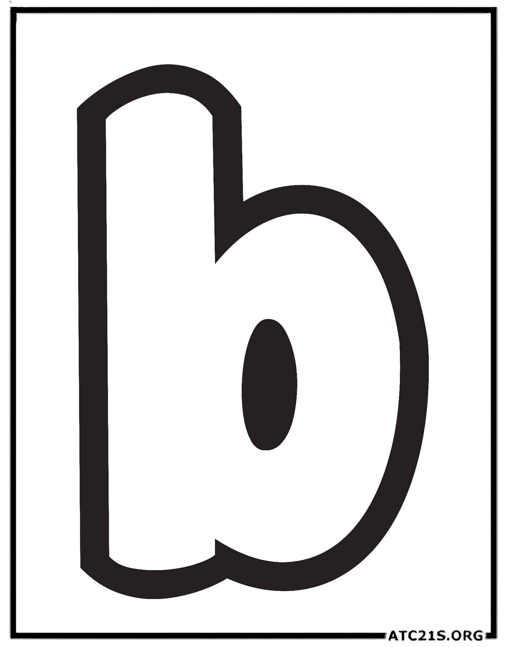 letter_b_lowercase_bubbly_coloring_page