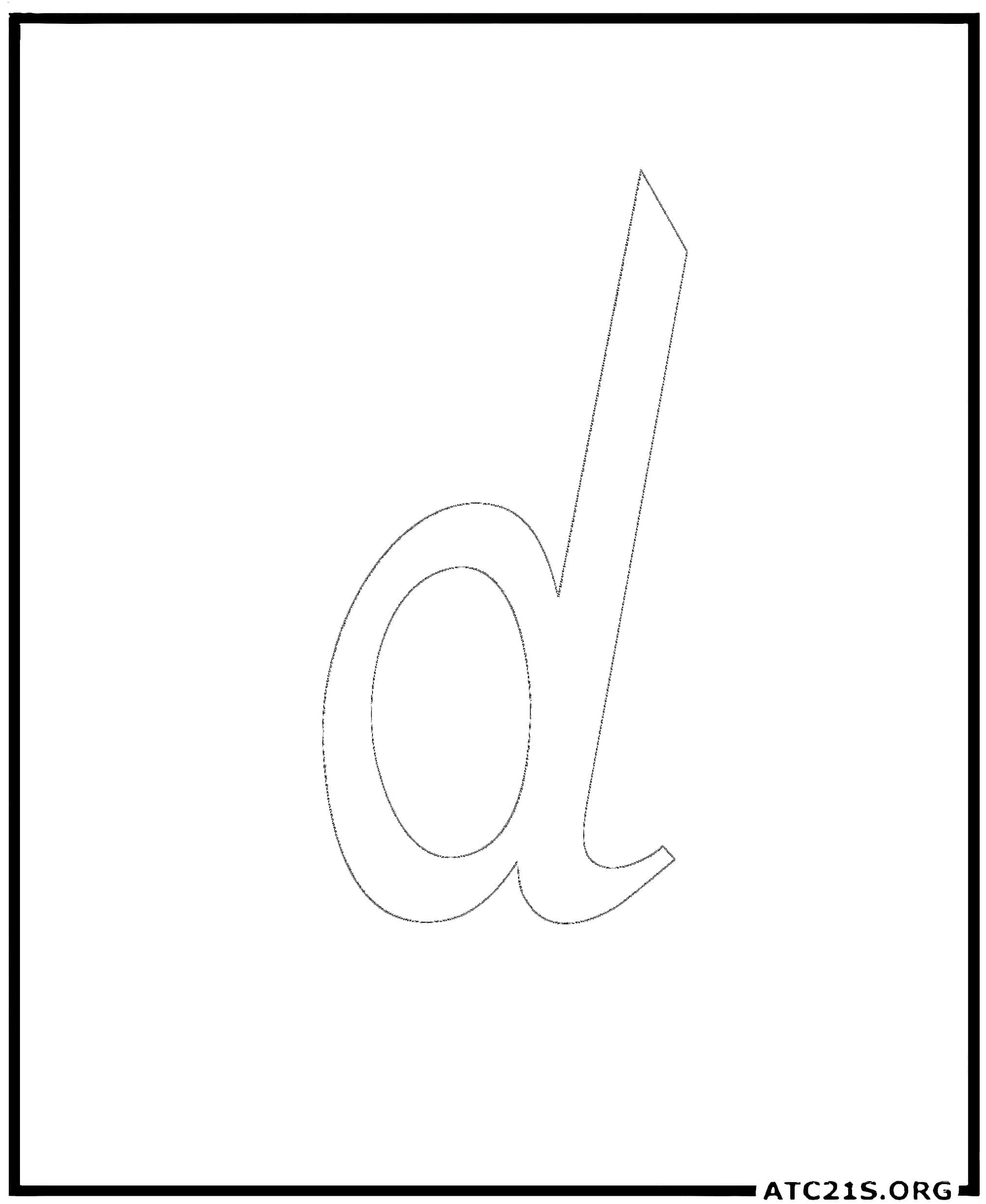 letter_d_calligraphy_lowercase_coloring_page
