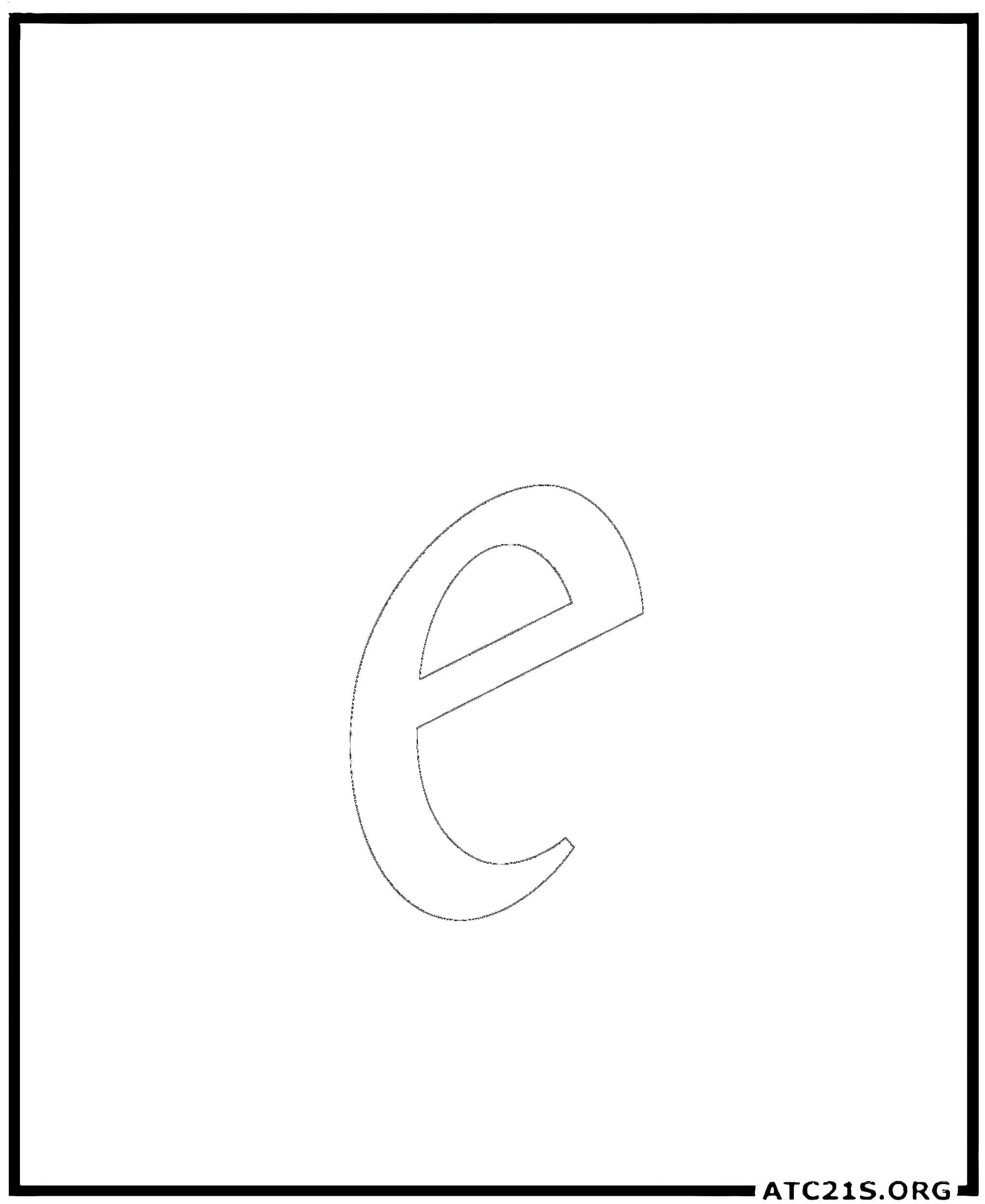 letter_e_calligraphy_lowercase_coloring_page