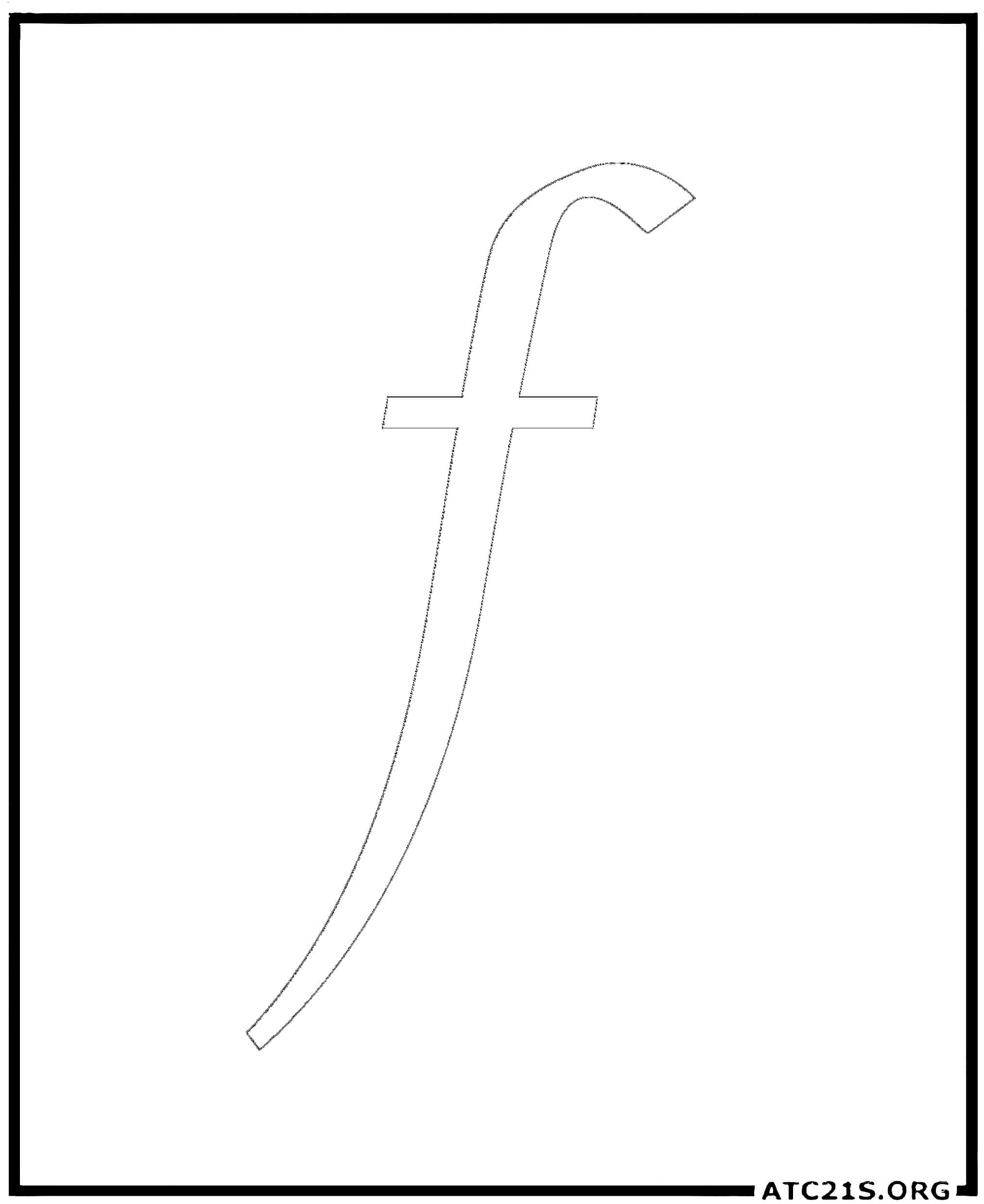 letter_f_calligraphy_lowercase_coloring_page