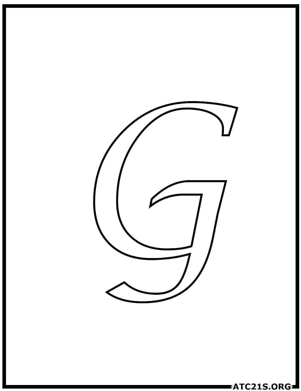 letter_g_calligraphy_uppercase_coloring_page