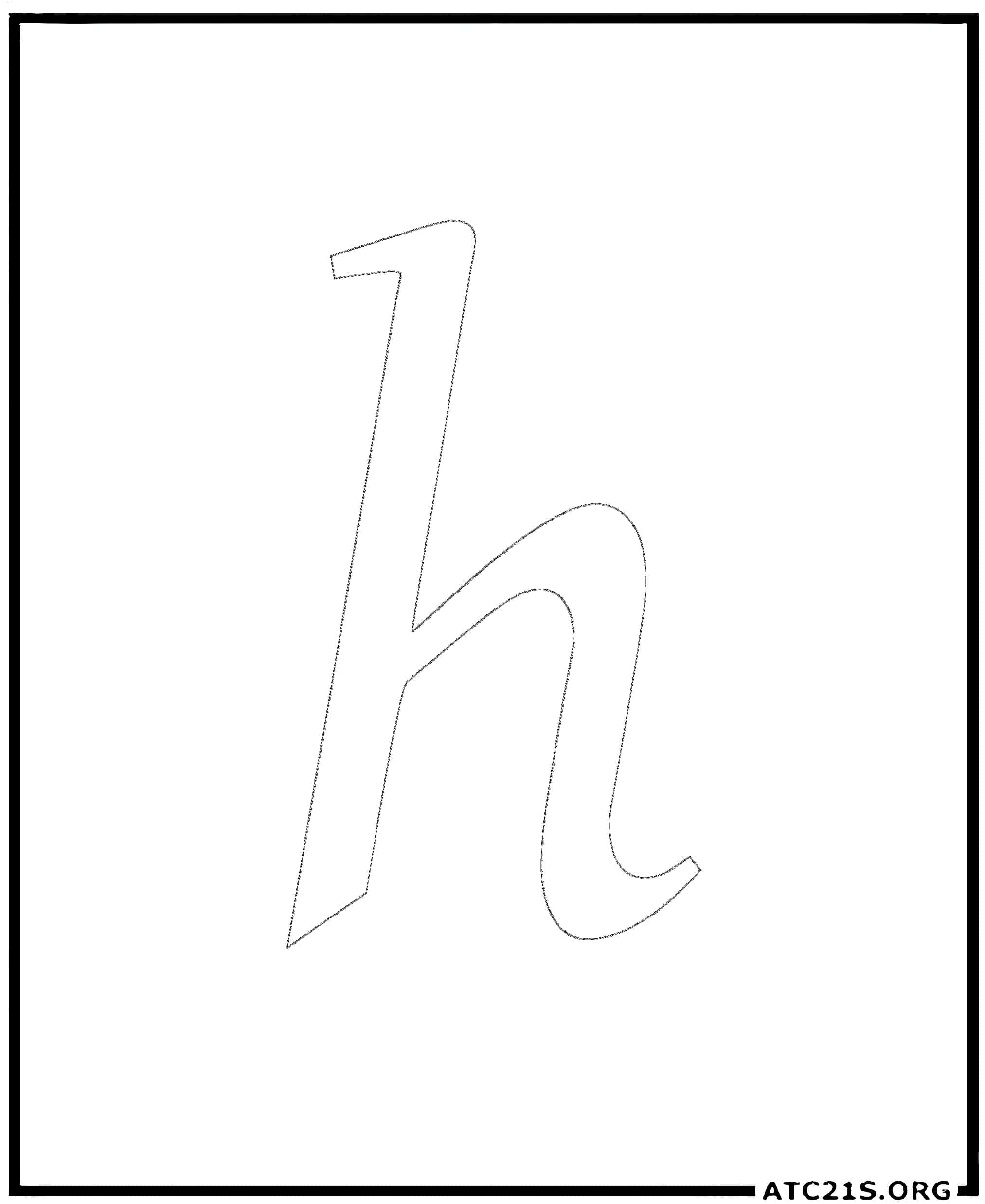 letter_h_calligraphy_lowercase_coloring_page