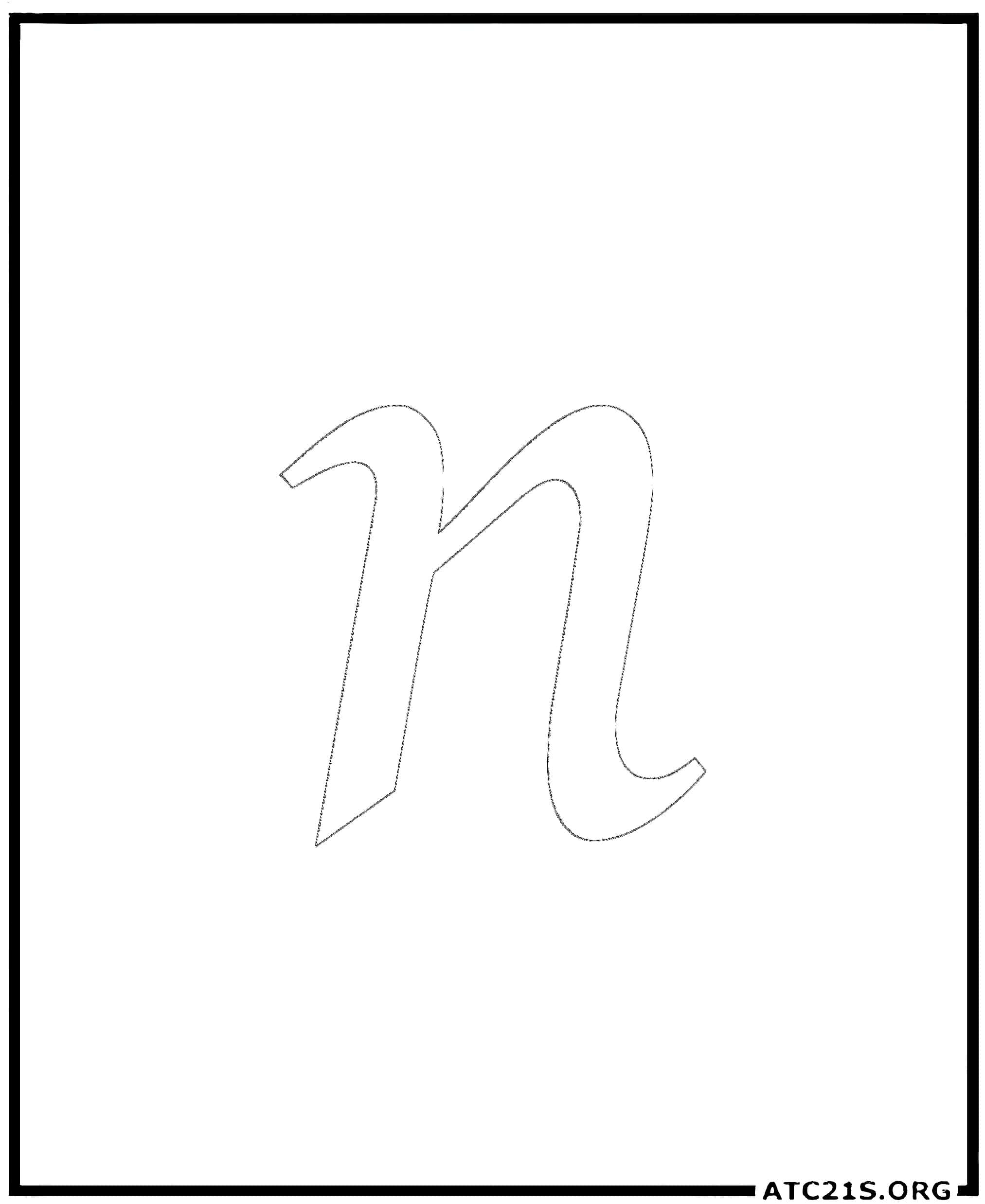 letter_n_calligraphy_lowercase_coloring_page