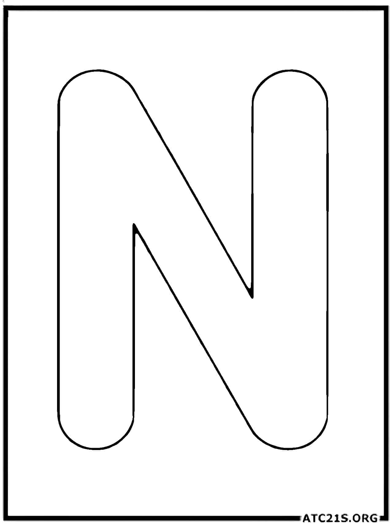letter_n_uppercase_coloring_page