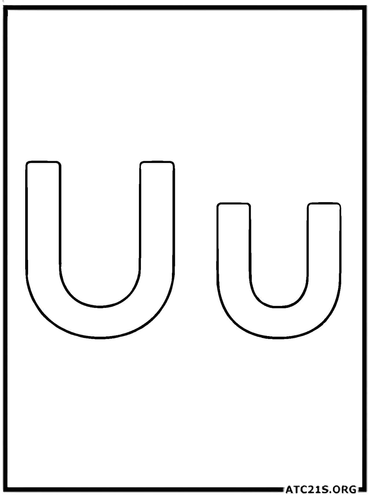 letter_u_coloring_page