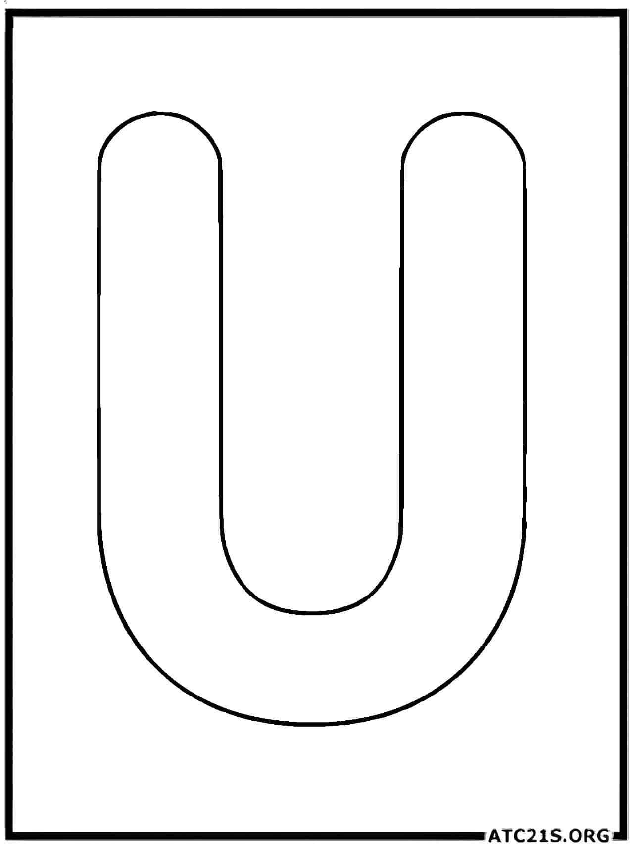 letter_u_uppercase_coloring_page