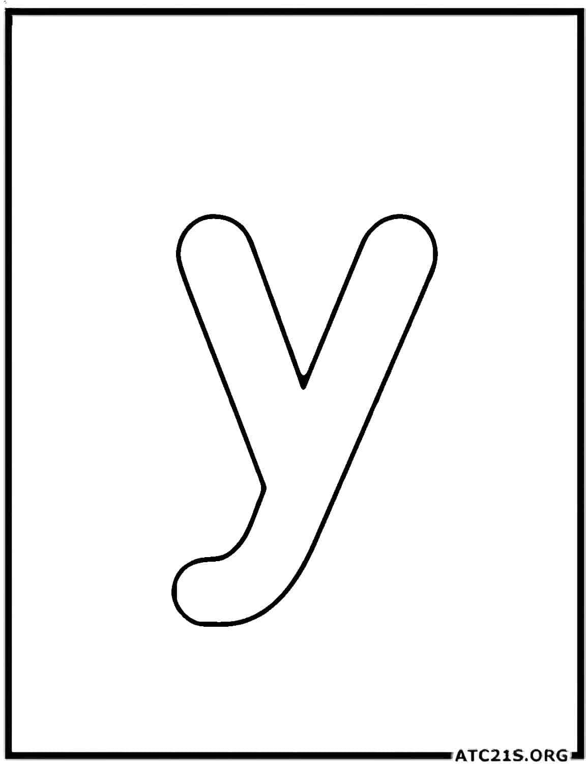 letter_y_lowercase_coloring_page