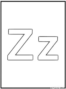 letter_z_coloring_page