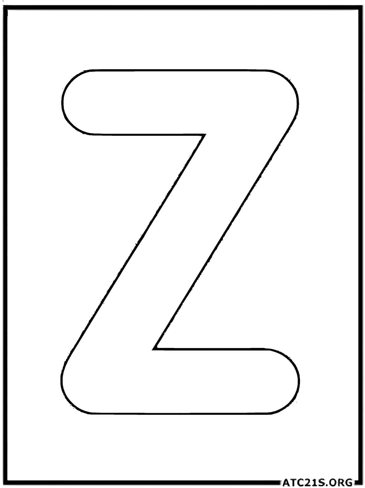 letter_z_uppercase_coloring_page