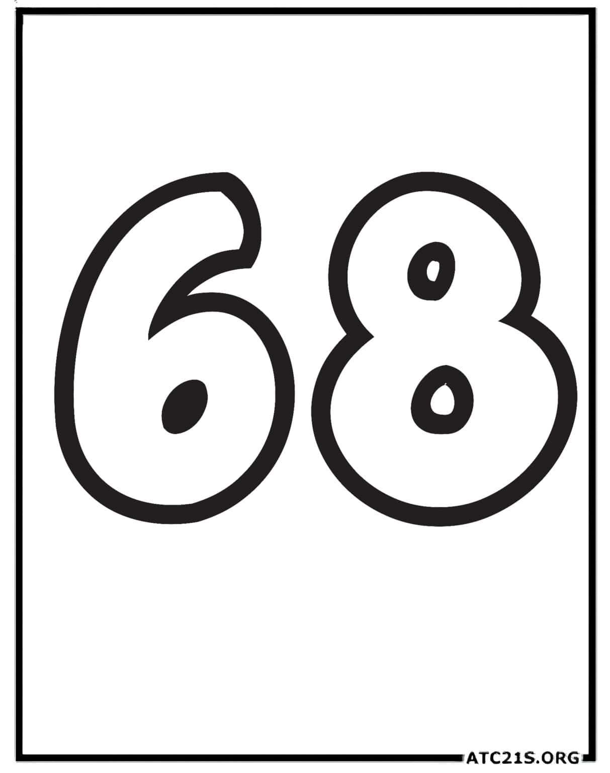 Printable Free Number Pages